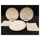 Frankoma Christmas Plates (3)