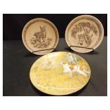 Animal Decorative Plates (3)