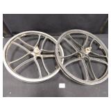 Mongoose BMX Wheels; (2); Vintage; 16½" diam.
