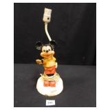 Mickey Mouse Lamp Base; Plastic Mickey Mouse