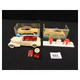 Cars; Toy Replicas; 1941 Lincoln; 1937 Cord