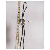 Bolo Tie w/Silver Tone Clip