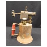 Blow Torch; Red Wooden Handle; 10¾" h.