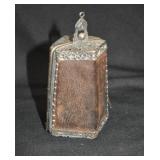 Antique Purse w/Ornate Silver (?) Casing