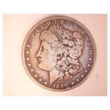1890 S Morgan Silver Dollar