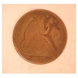 1877 Seated Liberty Half Dollar