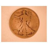 1918 D Walking Liberty Half Dollar