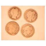 4 Barber Quarter