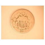1867 Shield Nickel