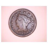 1847 Large Cent