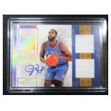James Harden Autographed Basketball Card