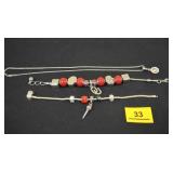 OU Bracelet and Necklace, Serjaden Bracelet