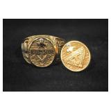 Handyman Club of America Ring & Pin w/box