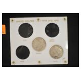 United States Type Dollars Case w/Morgan & Peace