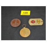Patriotic Medal, Mini Rifle Club & Military Medal
