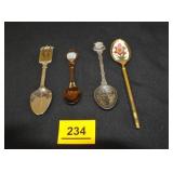 Souvenir Spoons (4)