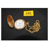 Waltham Gold Filled Pocket Watch, with Chain