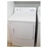 White GE Dryer