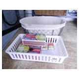 Metal Basket and box of matches