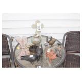 Outdoor Items on Table