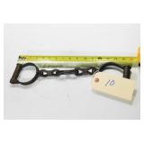 antique hand cuffs