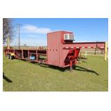 2014 Shop Built Hydra-Lift Pipe Trailer