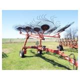 Rhino SWR 12 wheel rake.