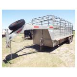 W&W 2006 Gooseneck livestock trailer