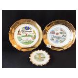 Oklahoma Souvenir Plates (3)