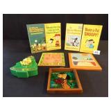 Peanuts Books (5), Pictures (2), Etc.