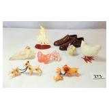 Hard Plastic Figurines (10)