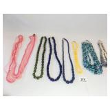 Colored Bead Necklaces (7)