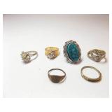 Rings, some vintage (6)