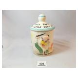 Disney Lolly Pop Jar 1961