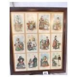 1903 Framed Calendar Pages