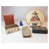 Tins (5), Blue Bottle