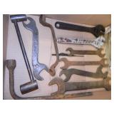 Wrenches; Crescent Wrenches-(3); Open End-(4)