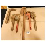 Pipe Wrenches; and Part to Pipe Wrench