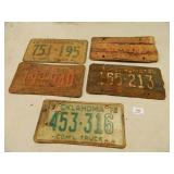 Car Tags; 1960