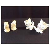 Cat, Dog Salt & Pepper Shakers