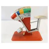 Oakes Mfg. Metal Scale