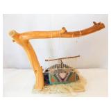 Folk Art Weaving Woman