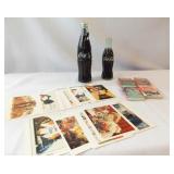 Coca Cola Umbrella, Radio, Cards, Cassettes