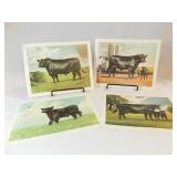 F C  Murphy Cattle Prints (4) 