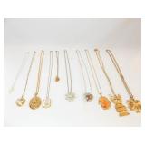 Necklace Chains with Pendants (10)