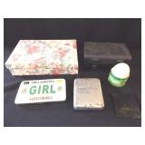 Various Boxes, Holders, Hosiery (6)