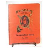 Hy-Grade Composition Book No  105