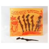 Black Americana Zulu-Lulu Swizzle Sticks