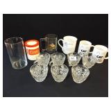 Glasses, Cups, Vase Variety (13)