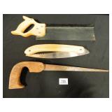 Miter Saw-1; Keyhole Saws-2